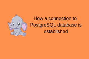 how a connection to postgres database is established