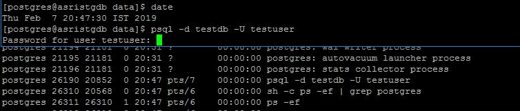 update postgresql to allow user connection to databse