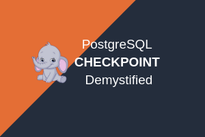 PostgreSQL checkpoint process